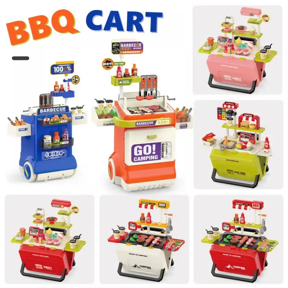 Kitchen Food Role Play Pretend Play Children Toy Ice Cream Candy Sweet Dessert Accessories Toys for Kid Christmas Birthday Gifts